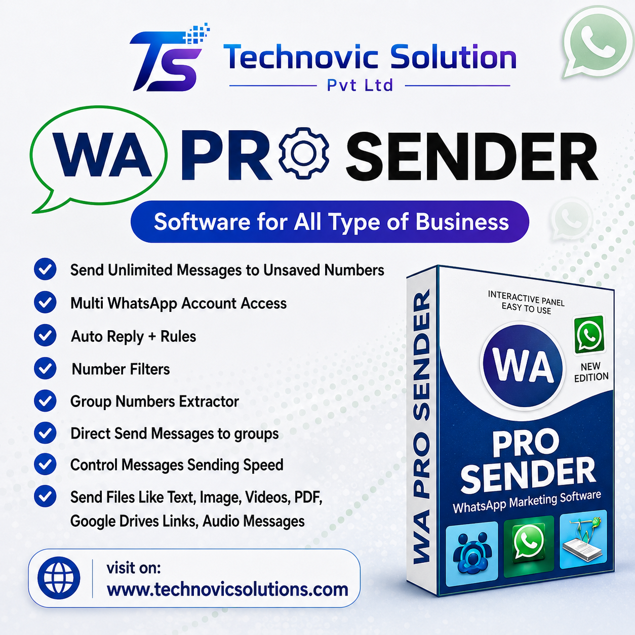 WhatsApp Pro Sender