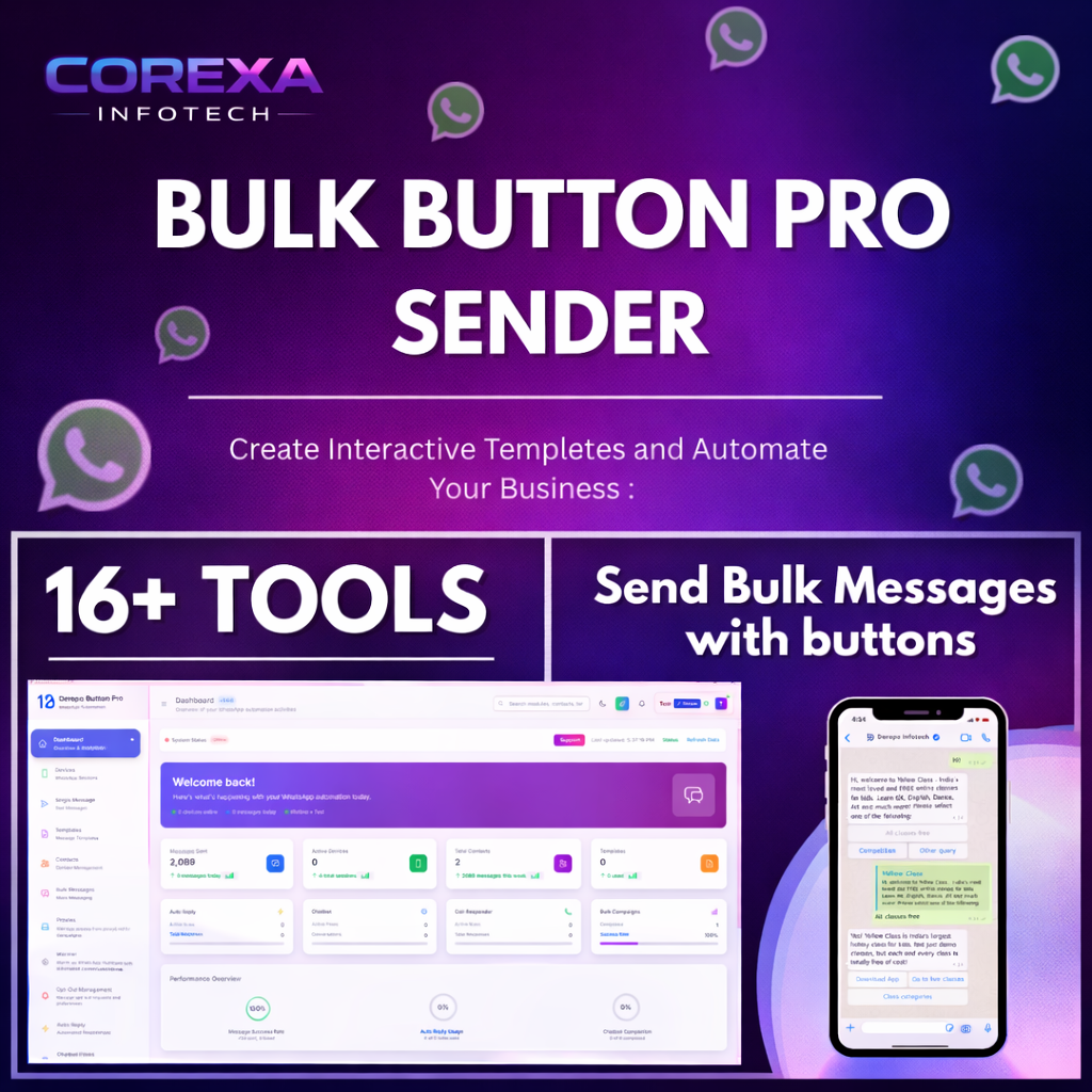 Corexa Button Pro Sender